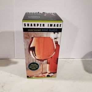 Sharper Image Oversize Wine Glass